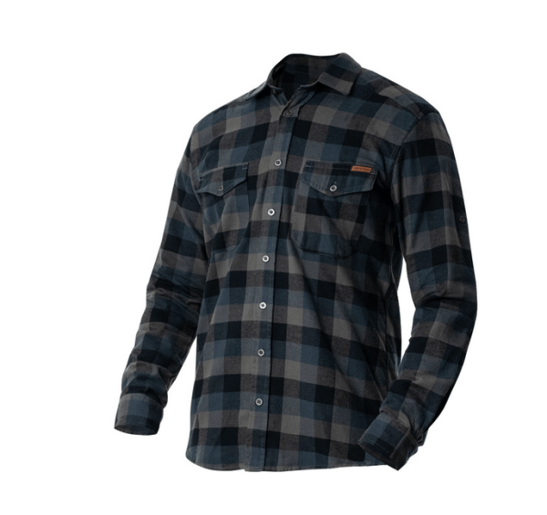 camisa lumberjack grid azul