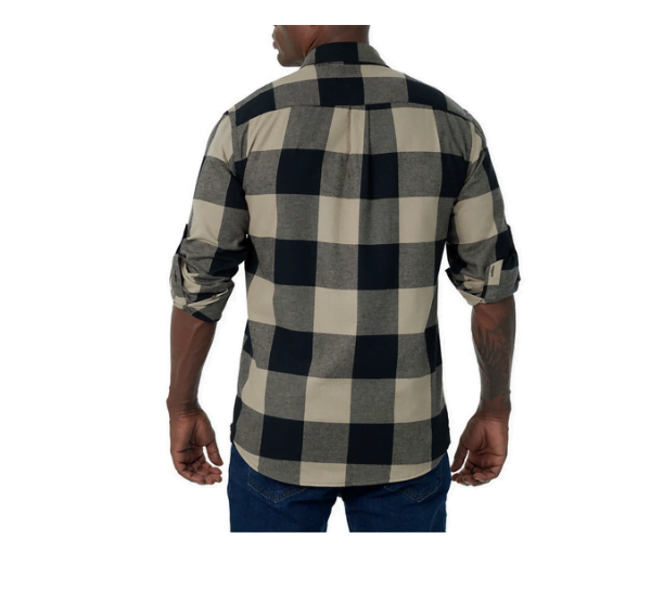 camisa lumberjack grid desert flanela