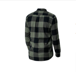 camisa lumberjack verde